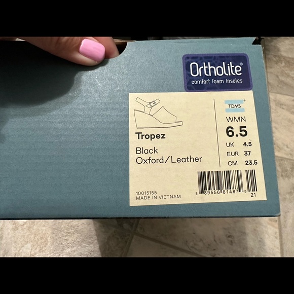 Toms wedge sandals - Picture 4 of 7